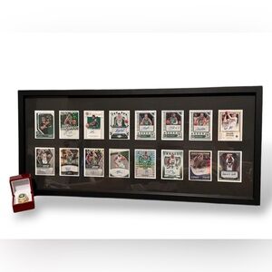 Boston Celtics Championship team. Auto sports card from each player.